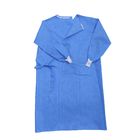 Wasserdichtes Chirurgisches Blaues Isolationskleid, SMS PP PE Einweg-Hazmat-Anzug