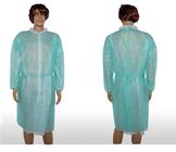 Gewirkte Manschetten Schutzkleid Isolationskleid wasserdicht Elastisch Einwegkleid