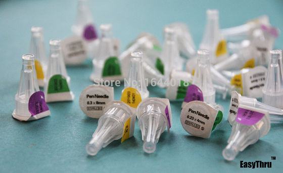 Steriler, schmerzloser Insulin-Pen Sicherheit der Nadel Dauerhafte Länge 4 mm-12 mm